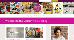 Desktop Screenshot of mommywifelife.com